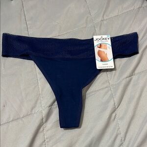Jockey Blue High-Cut Thong Intimates